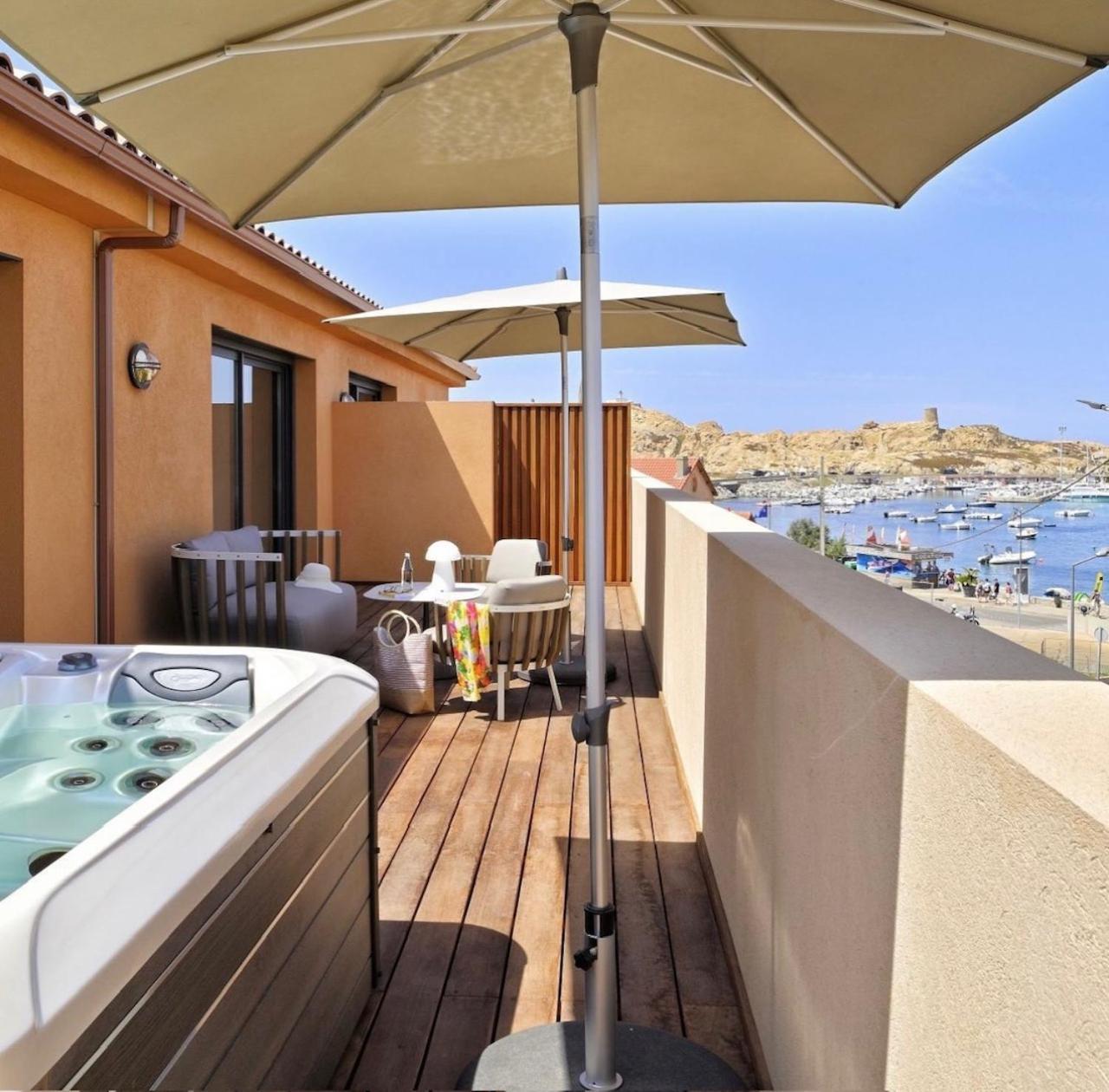 Hotel & Spa Rocabella LʼÎle-Rousse Exteriér fotografie